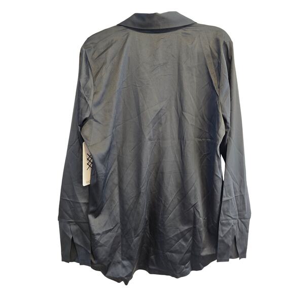 RHONE Women's Black Party Blouse size Large NWT. - Picture 11 of 11